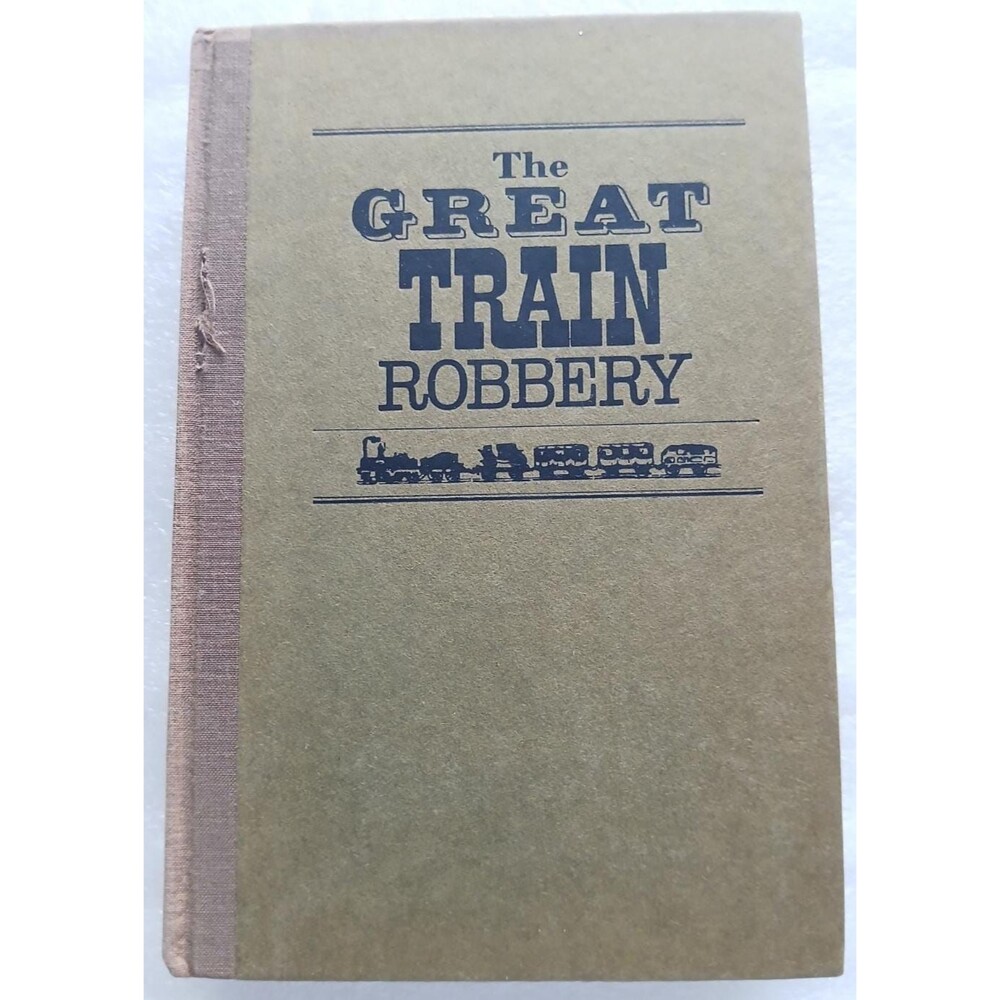 1975 The Great Train Robbery Michael Crichton Vintage Hardcover